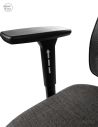 Silla COOL Ergonómica con Apoyabrazos Regulable 3D Cromada