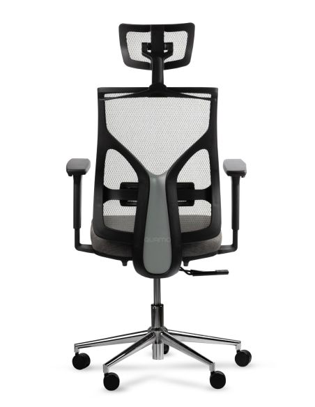 Silla COOL Ergonómica con Apoyabrazos Regulable 3D Cromada
