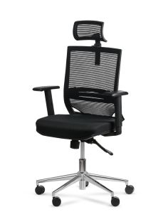 Silla de Oficina Free Cabezal Rolic con Respaldo Alto con Apoyo lumbar 2