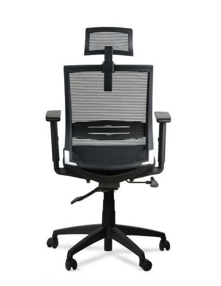 Silla de Oficina Free Cabezal Rolic con Respaldo Alto con Apoyo lumbar