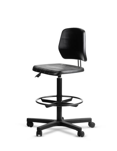 Silla cajera Industrial con Respaldo Bloc