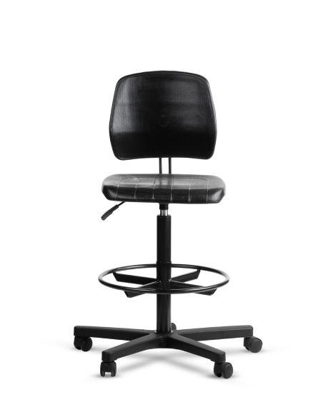 Silla cajera Industrial con Respaldo BLOC