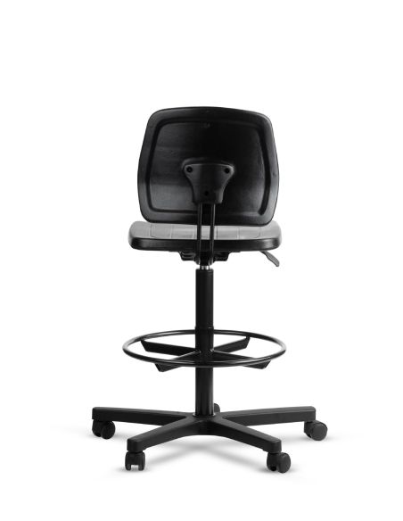 Silla cajera Industrial con Respaldo BLOC