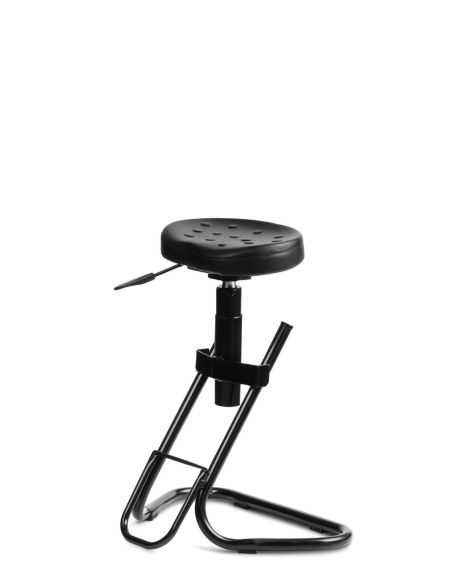 Taburete Banqueta Parado Apoyado Giratoria Altura Regulable