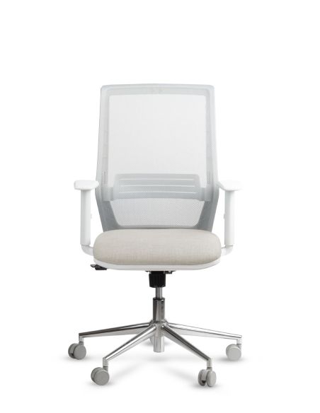Silla Grou Blanca - Nueva Silla de Oficina Ergonómica - Argentina