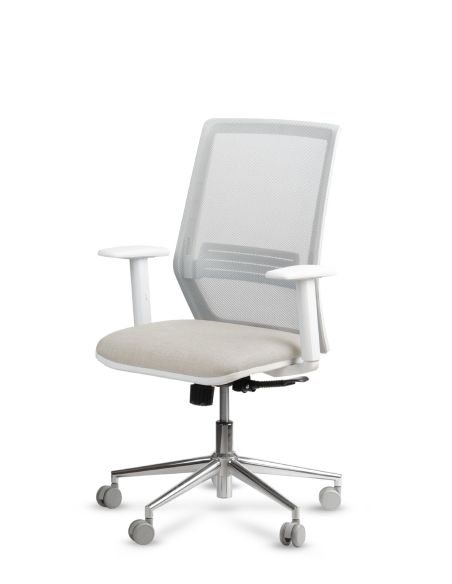 Silla Grou Blanca - Nueva Silla de Oficina Ergonómica - Argentina