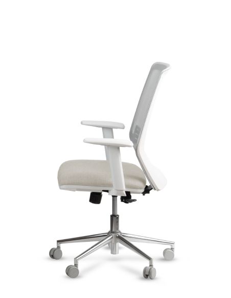 Silla Grou Blanca - Nueva Silla de Oficina Ergonómica - Argentina