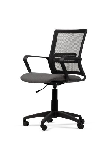 Silla con Soporte Lumbar Regulable LINK- Respaldo Tela Mesh