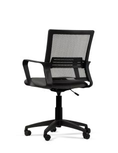 Silla con Soporte Lumbar Regulable LINK- Respaldo Tela Mesh 2
