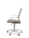 Silla Oficina Blanca LINK White Neumática con Asiento Tela