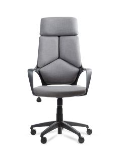 Silla Moderna de Oficina Sun Black - Negra y Gris - Ejecutiva