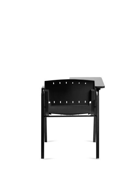 Silla Negra Universitaria Academic PRIMA con Mesa Rebatible - ROLIC