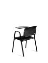 Silla Negra Universitaria Academic PRIMA con Mesa Rebatible - ROLIC
