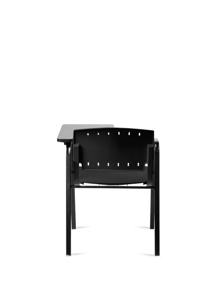 Silla Negra Universitaria Academic PRIMA con Mesa Rebatible - ROLIC