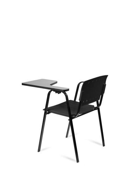 Silla Negra Universitaria Academic PRIMA con Mesa Rebatible - ROLIC