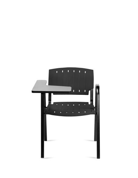 Silla Negra Universitaria Academic PRIMA con Mesa Rebatible - ROLIC