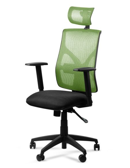 Silla Cool Total Black Negra con Cabezal - Nuevo Modelo