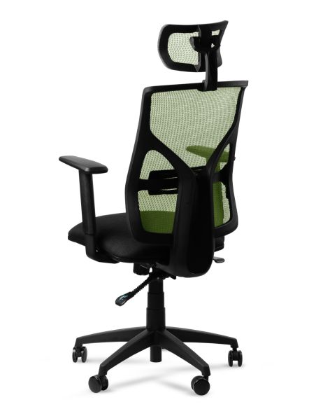 Silla Cool Total Black Negra con Cabezal - Nuevo Modelo