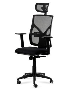 Silla Cool Total Black Negra con Cabezal - Nuevo Modelo 2