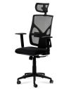 Silla Cool Total Black Negra con Cabezal - Nuevo Modelo