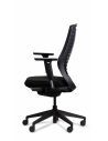 Silla Ergonómica Gandhi 3D Negra con Respaldo Reclinable Rigido