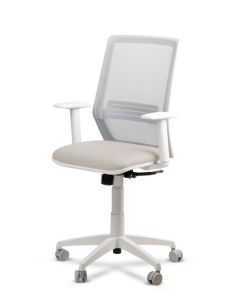Silla Grou Blanca - Nueva Silla de Oficina Ergonómica - Argentina 2