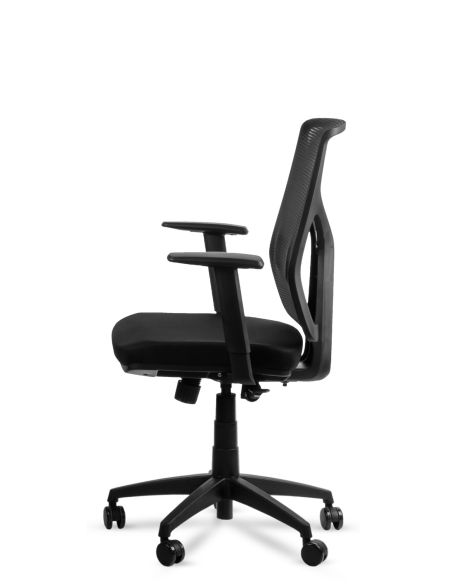 Silla Ergonométrica Cool Negra Spazio Petroleo - Ergonomía Argentina