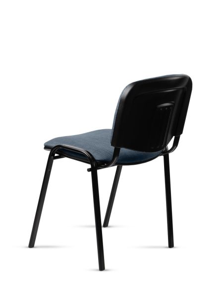 Silla Tapizada Celeste - 4 Patas - Apilable