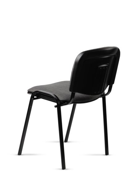 Silla Tapizada de 4 patas GRIS ISO Rolic - Recepción