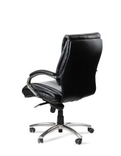 Sillón Gerencial  Jazz Rolic - Basculante - Cuero Negro 2