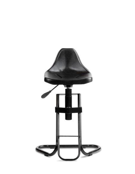 Banqueta Parado / Apoyado Industrial Reforzada con Respaldo