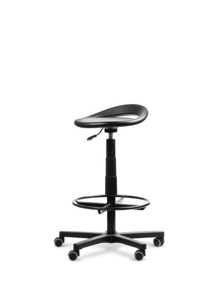 Taburete T2 Strong Industrial Circular Poliuretano Rolic