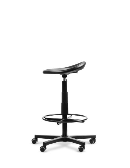 Taburete T2 Strong Industrial Circular Poliuretano Rolic