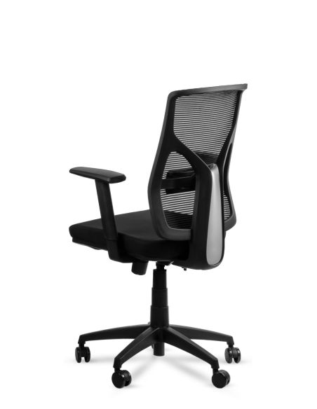 Silla Ergonométrica Cool Negra sin Cabezal - La Silla de Argentina