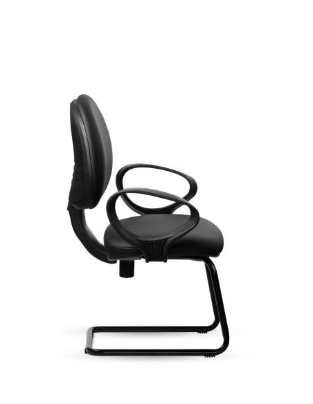 Silla Flex Tapizada Trineo Fija Rolic sin Apoyabrazos