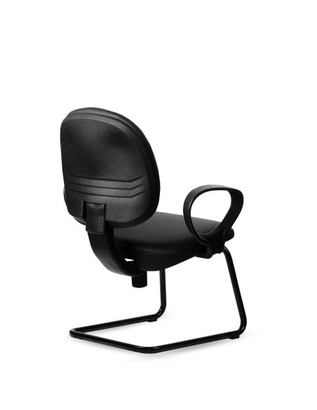 Silla Flex Tapizada Trineo Fija Rolic sin Apoyabrazos