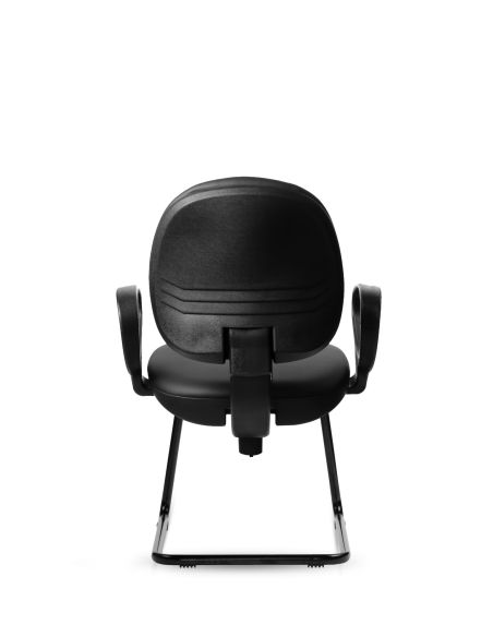 Silla Flex Tapizada Trineo Fija Rolic sin Apoyabrazos