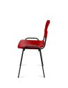 Silla Roja Plástica Prima Rolic Máxima Resistencia - Garantía - Apilables