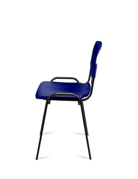 Silla Azul Pastica Prima Rolic Máxima Resistencia - Garantía - Apilables