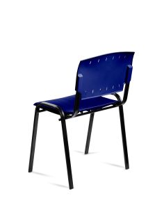 Silla Azul Pastica Prima Rolic Máxima Resistencia - Garantía - Apilables 2