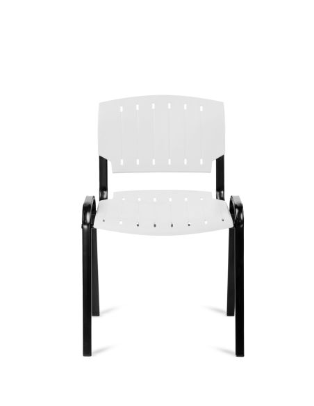 Silla Blanca Pastica Prima Rolic Máxima Resistencia - Garantía - Apilables