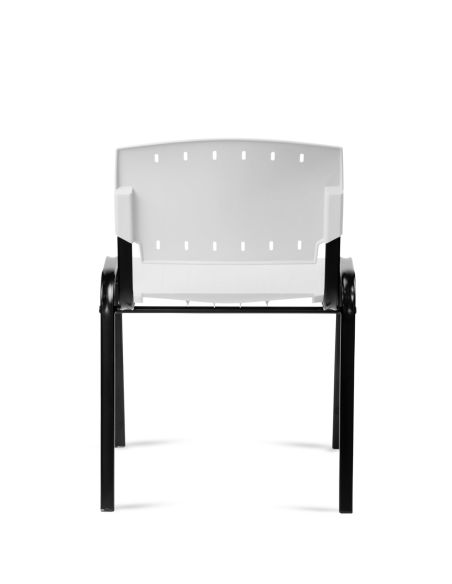 Silla Blanca Pastica Prima Rolic Máxima Resistencia - Garantía - Apilables