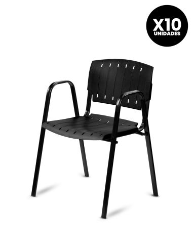 Silla Prima Rolic Máxima Resistencia - Garantía - Apilables