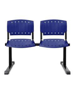 Silla de Espera Tandem Plástica de 2 cuerpos  - Venta Online 2