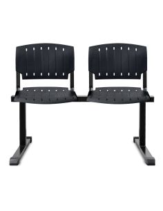 Silla de Espera Tandem Plástica de 2 cuerpos  - Venta Online