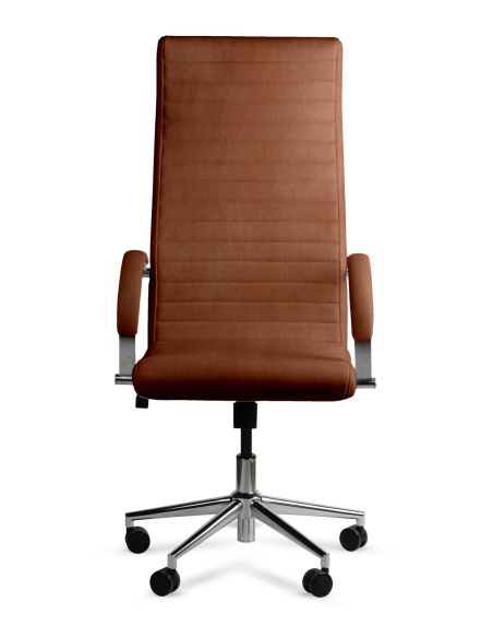 Sillón Gerencial Marrón Line Plus Rolic Original - Un clásico que perdura