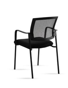 Silla Stol Negra ROLIC Fija Recepción - Calidad Premium - Directo de Fábrica 2