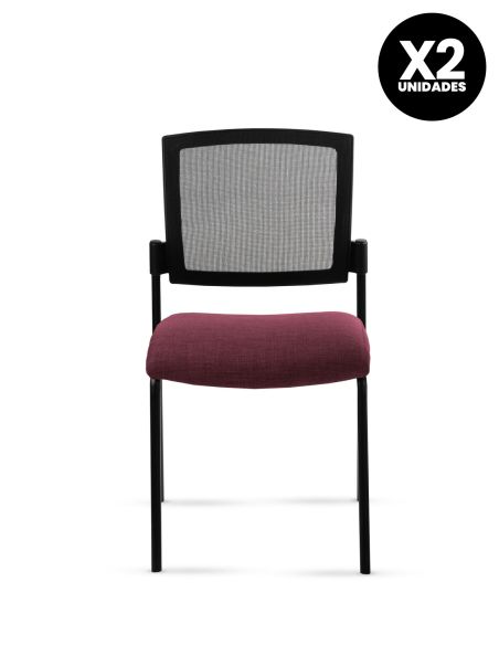 Silla Stol Negra ROLIC Fija Recepción - Calidad Premium - Directo de Fábrica Silla Stol Negra ROLIC Fija Recepción - Calidad Premium - Directo de Fábrica