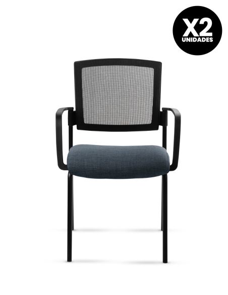 Silla Stol Negra ROLIC Fija Recepción - Calidad Premium - Directo de Fábrica Silla Stol Negra ROLIC Fija Recepción - Calidad Premium - Directo de Fábrica