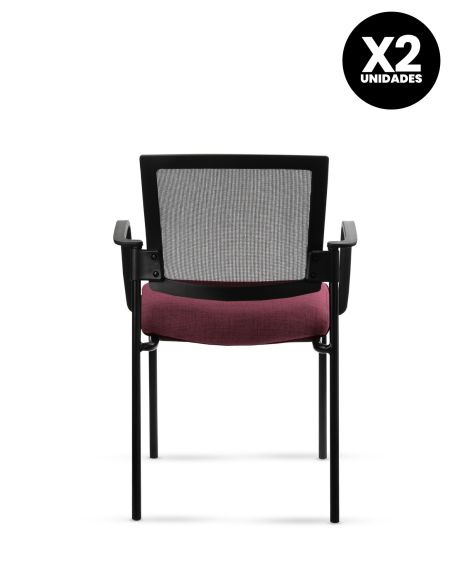 Silla Stol Negra ROLIC Fija Recepción - Calidad Premium - Directo de Fábrica Silla Stol Negra ROLIC Fija Recepción - Calidad Premium - Directo de Fábrica